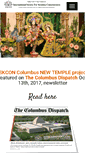 Mobile Screenshot of iskconcolumbus.com